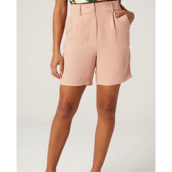 LITA by Ciara Pink Dress Shorts Revolve size 12 - Picture 1 of 7